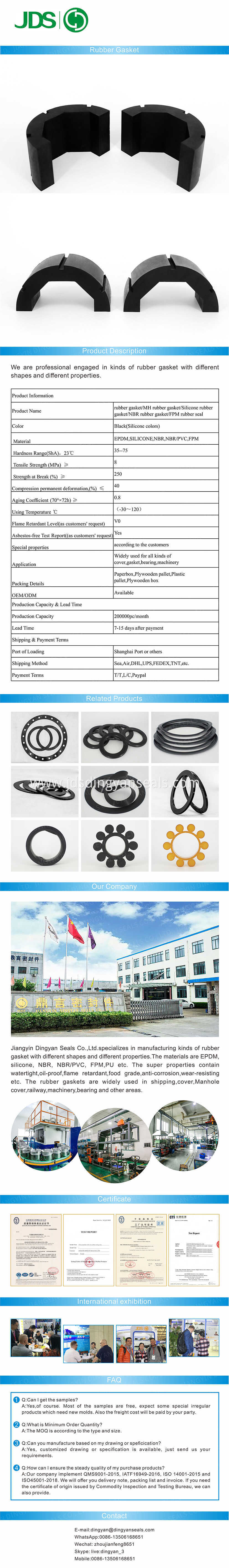 Rubber Gasket Xiangqingye Xiao